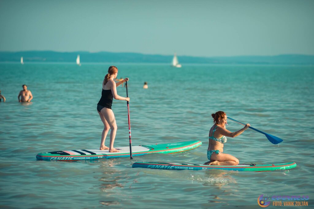 Sup bérlés Balaton Alsóörs Pelso Camping