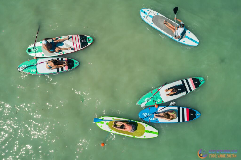 Sup bérlés balaton Pelso Camping