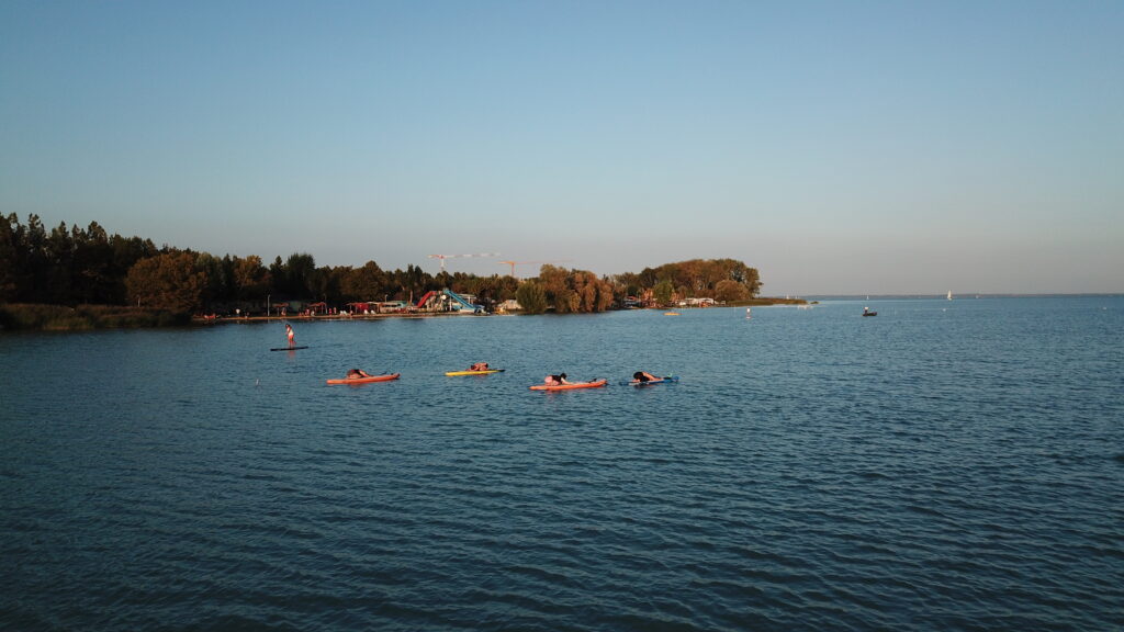 Sup bérlés balaton Pelso Camping