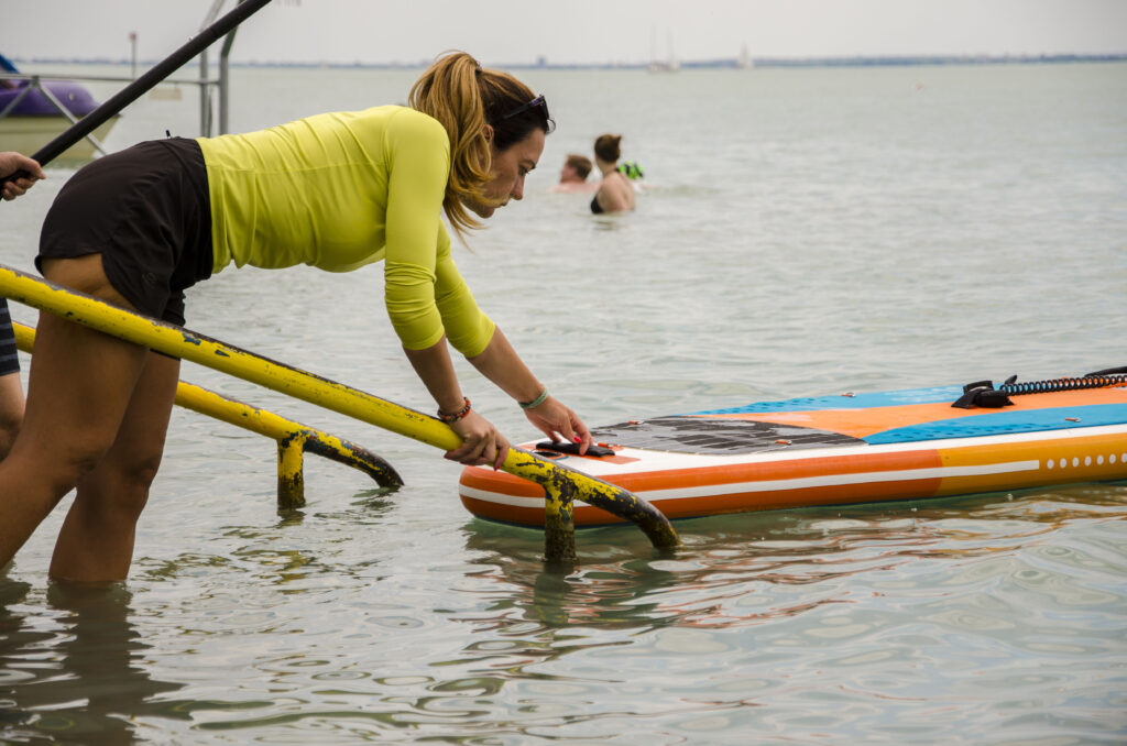 Sup bérlés balaton Pelso Camping